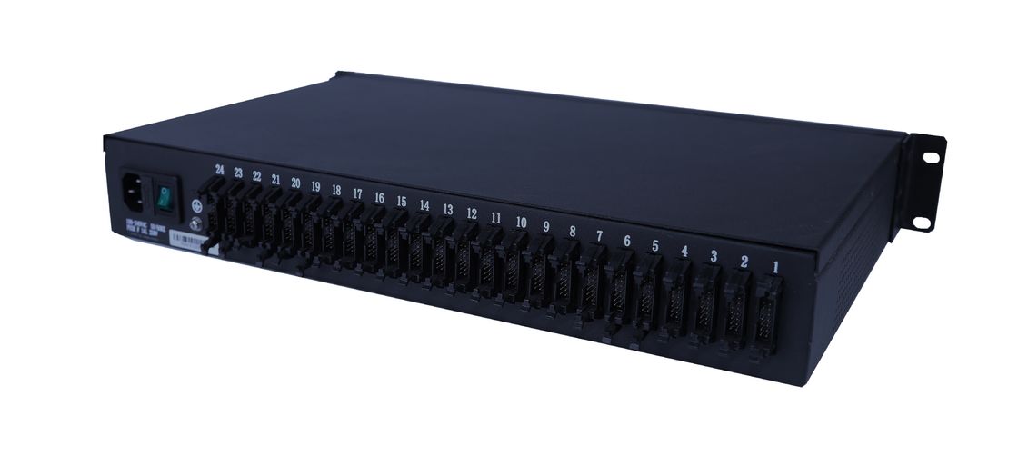 Network Scanner 1.5U 24 Port Electronic Patch Panel